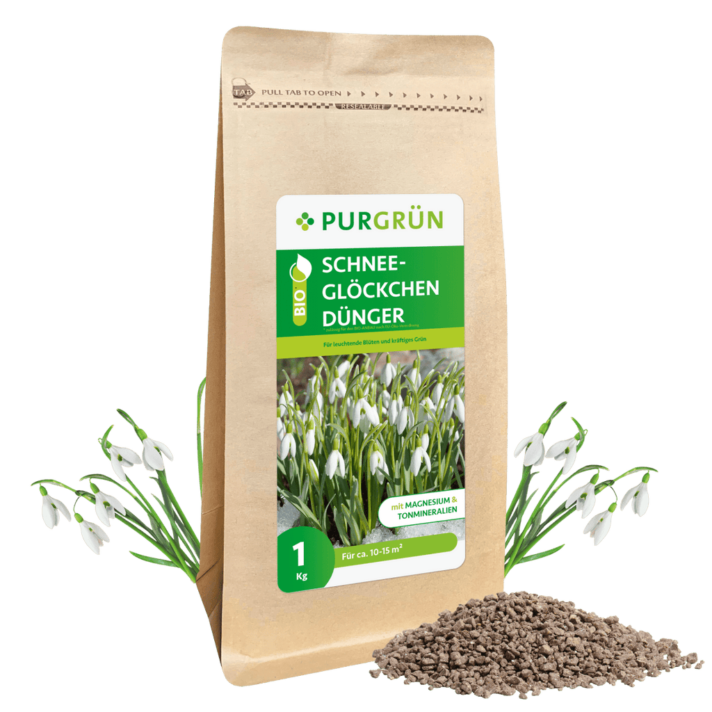 Bio-Schneeglöckchen-Dünger 1 kg - Purgrün