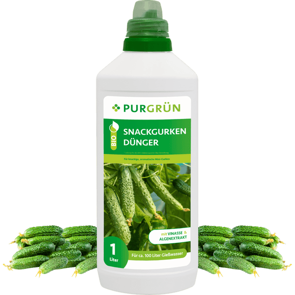 Bio-Snackgurken-Dünger 1 Liter - Purgrün