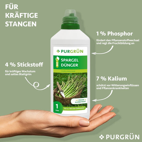 Bio-Spargeldünger 1 Liter - Purgrün