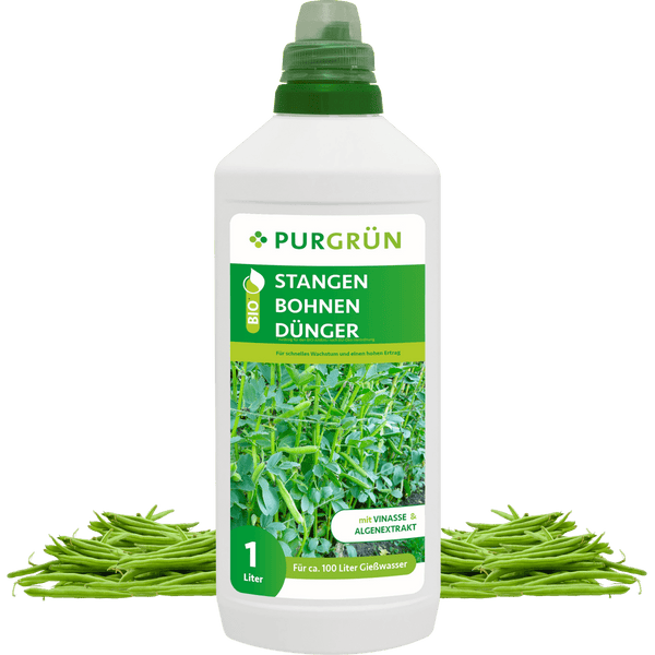 Bio-Stangenbohnen-Dünger 1 Liter - Purgrün