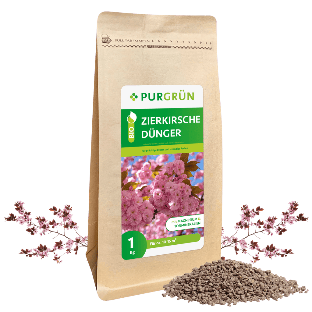 Bio-Zierkirsche-Dünger 1 kg - Purgrün