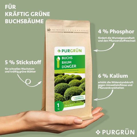 Buchsbaumdünger 1 kg - Purgrün