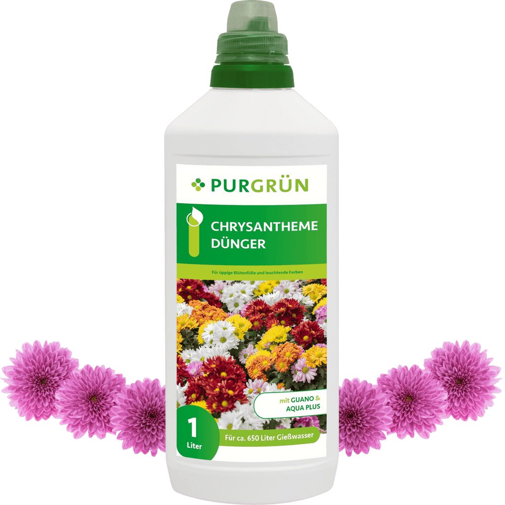 Chrysantheme-Dünger 1 Liter - Purgrün