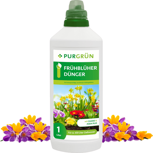 Frühblüher-Dünger 1 Liter - Purgrün