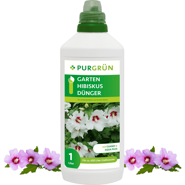 Gartenhibiskus-Dünger 1 Liter - Purgrün