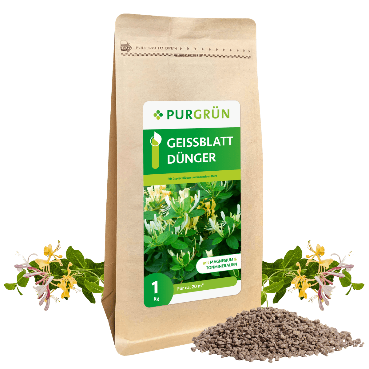 Geißblatt-Dünger 1 kg - Purgrün