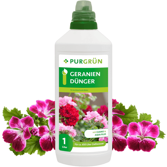 Geraniendünger 1 Liter - Purgrün
