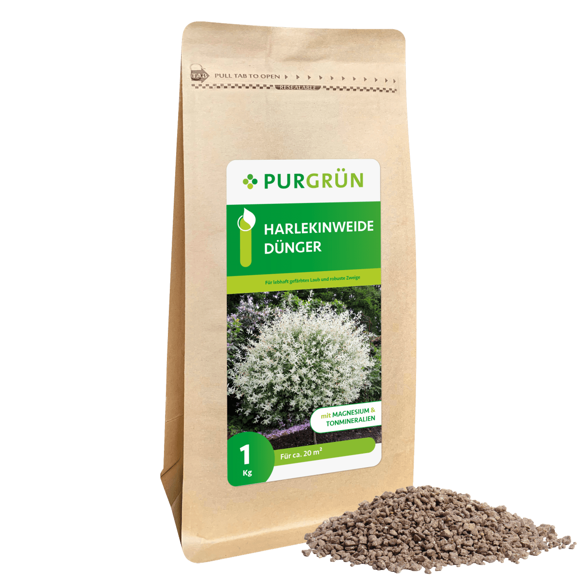 Harlekinweide-Dünger 1 kg - Purgrün