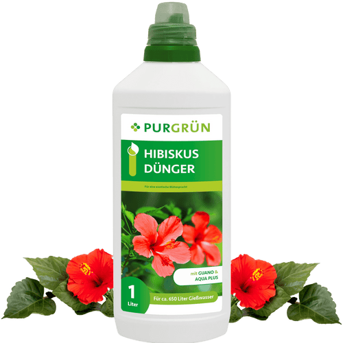 Hibiskus-Dünger 1 Liter - Purgrün