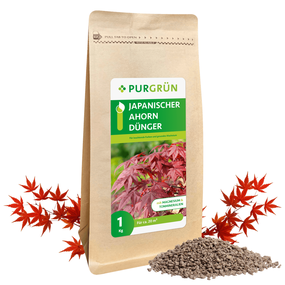 Japanischer-Ahorn-Dünger 1 kg - Purgrün