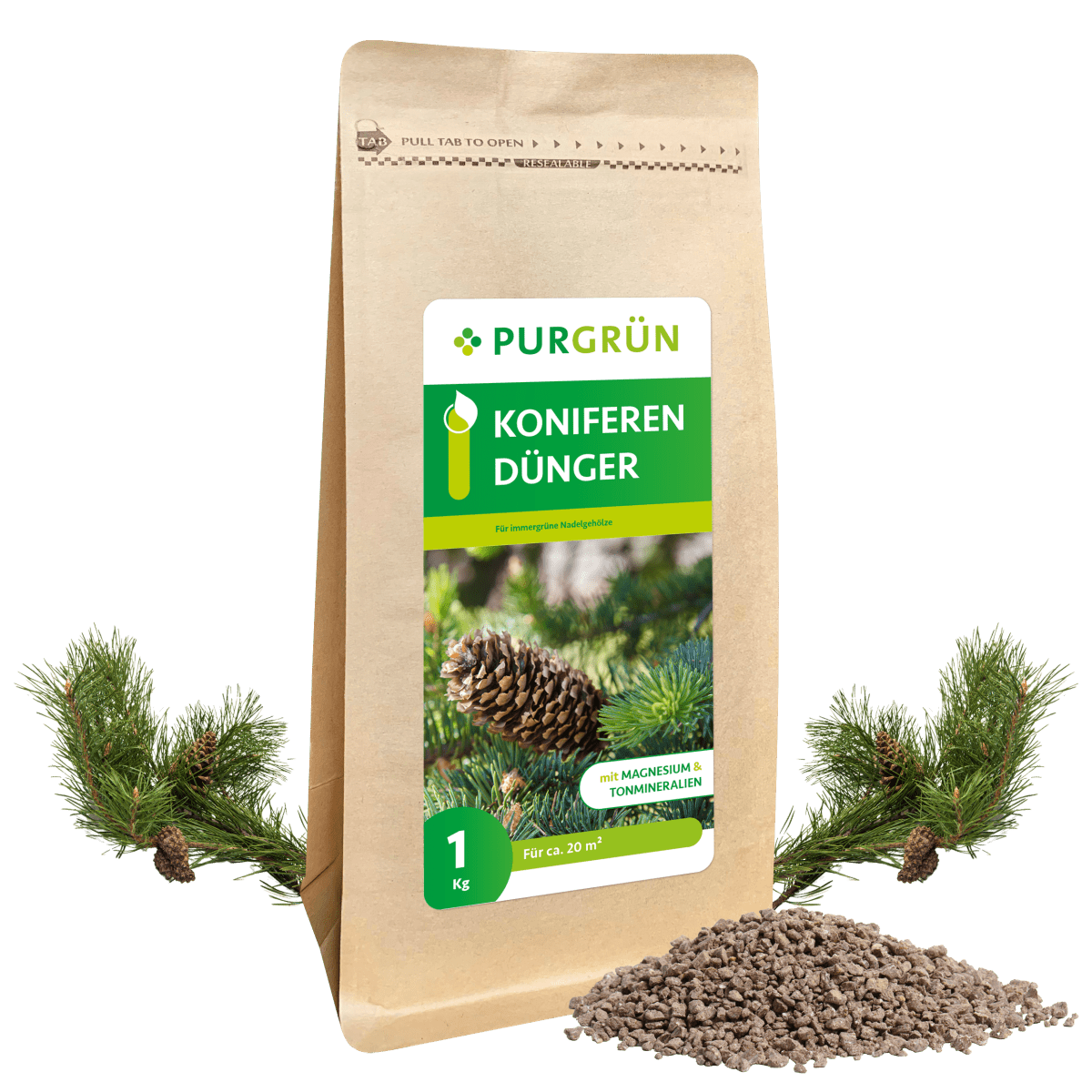 Koniferendünger 1 kg - Purgrün