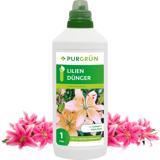 Lilien-Dünger 1 Liter - Purgrün