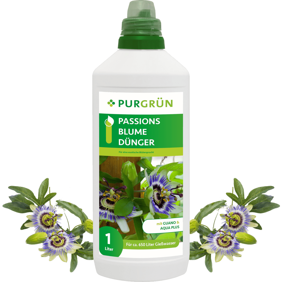 Passionsblume-Dünger 1 Liter - Purgrün