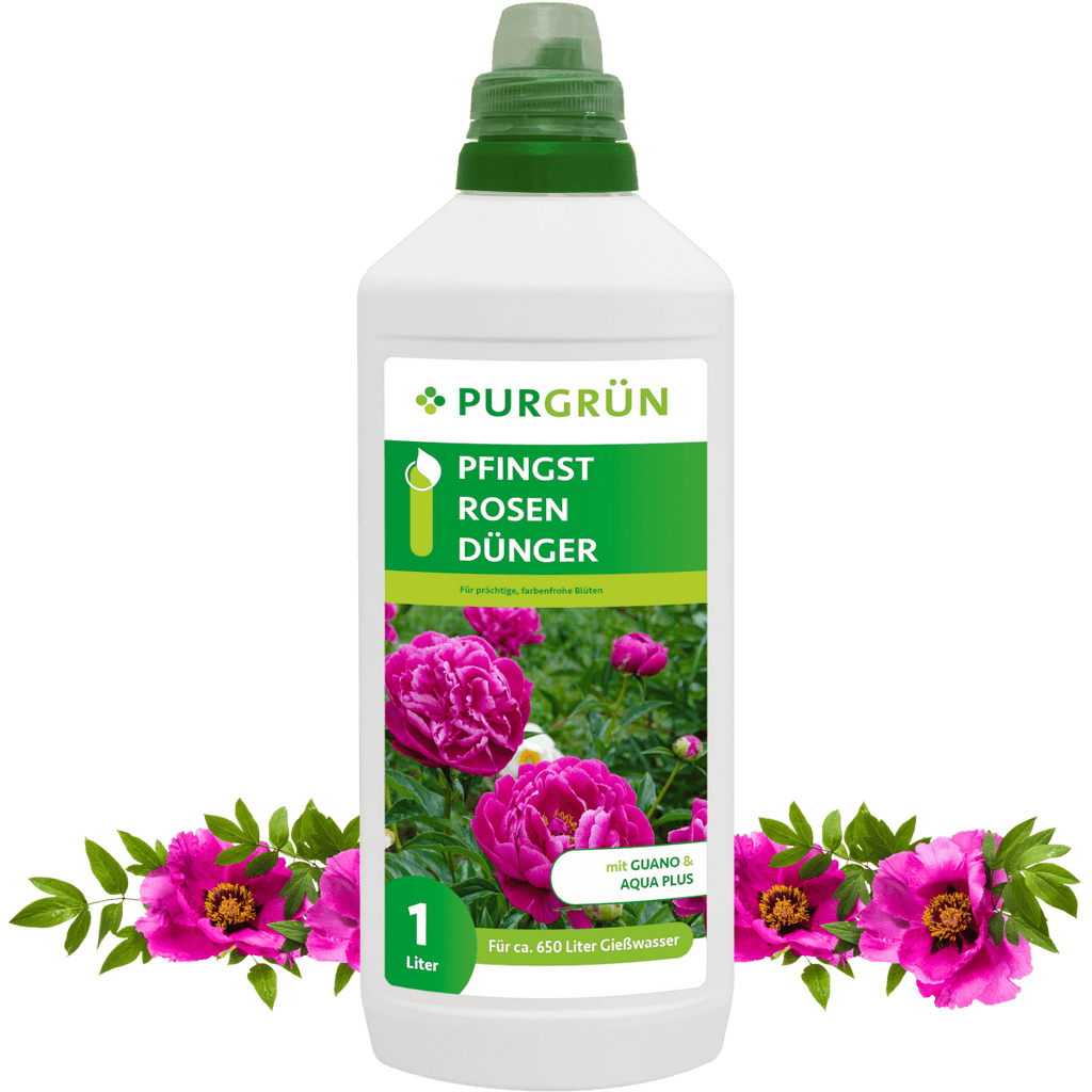 Pfingstrosen-Dünger 1 Liter - Purgrün