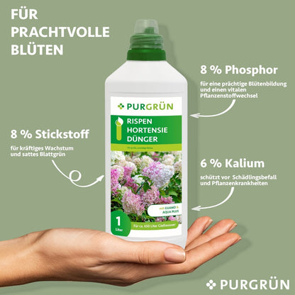 Rispenhortensie-Dünger 1 Liter - Purgrün
