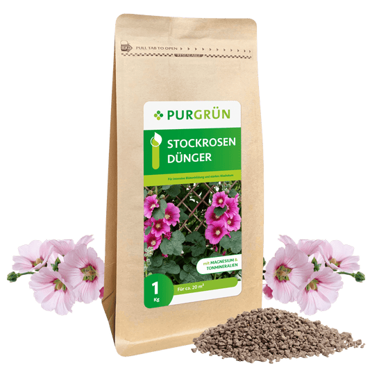 Stockrosen-Dünger 1 kg - Purgrün