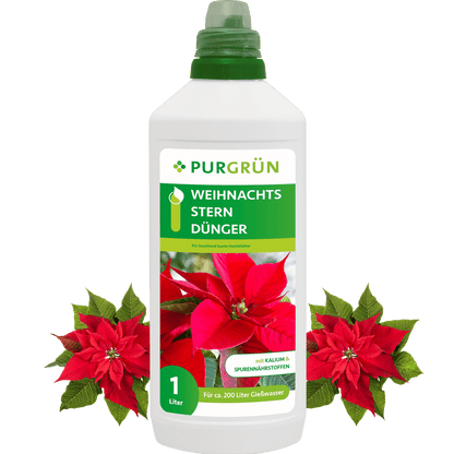 Weihnachtsstern-Dünger 1 Liter - Purgrün