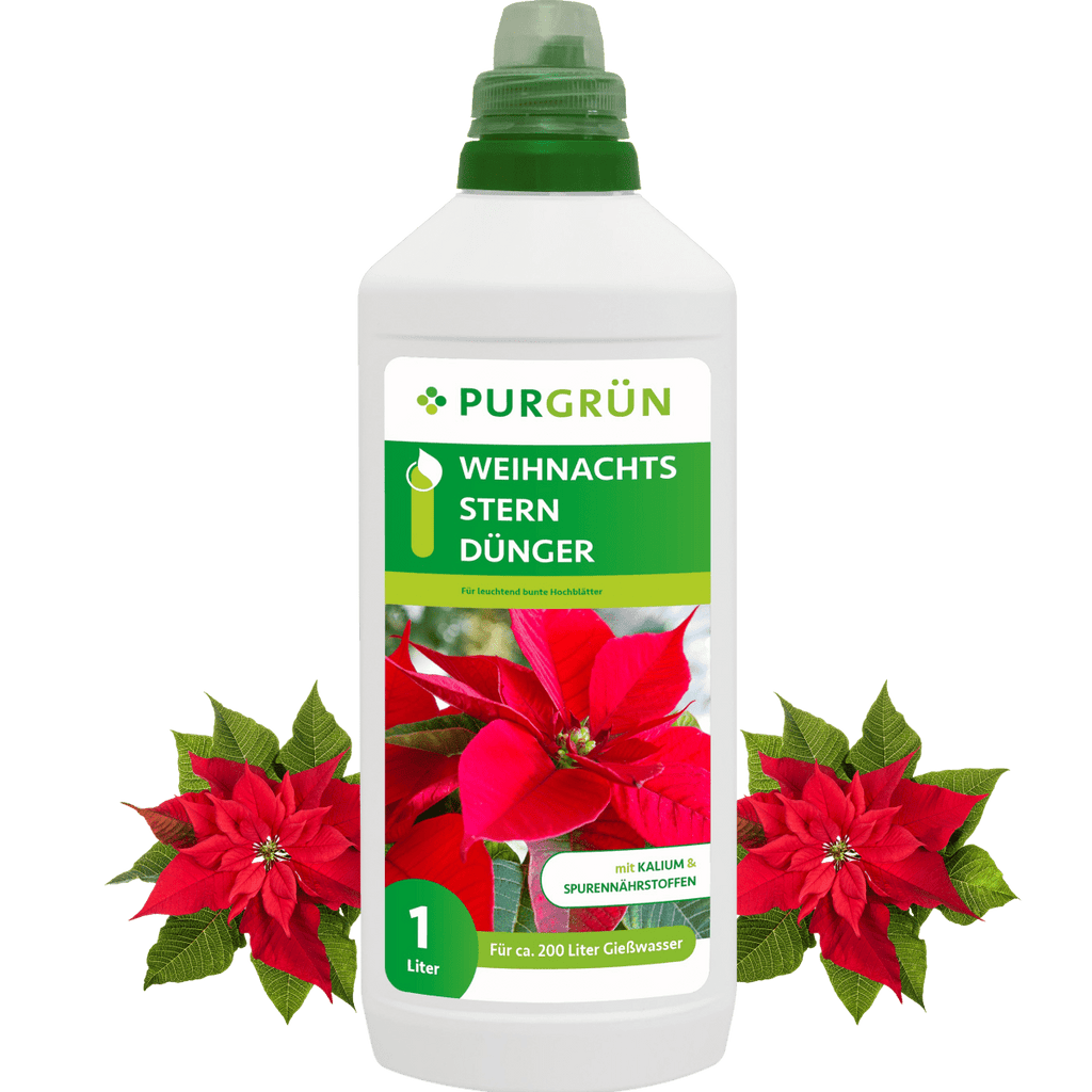 Weihnachtsstern-Dünger 1 Liter - Purgrün