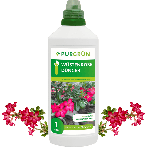 Wüstenrose-Dünger 1 Liter - Purgrün