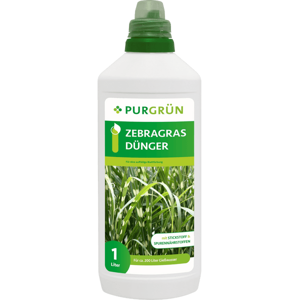 Zebragras-Dünger 1 Liter - Purgrün